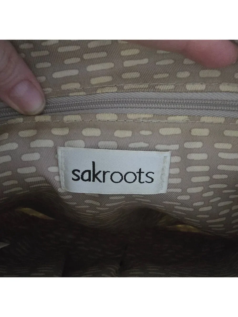 Sakroots Artists Circle Basic Crossbody In Coated Canvas